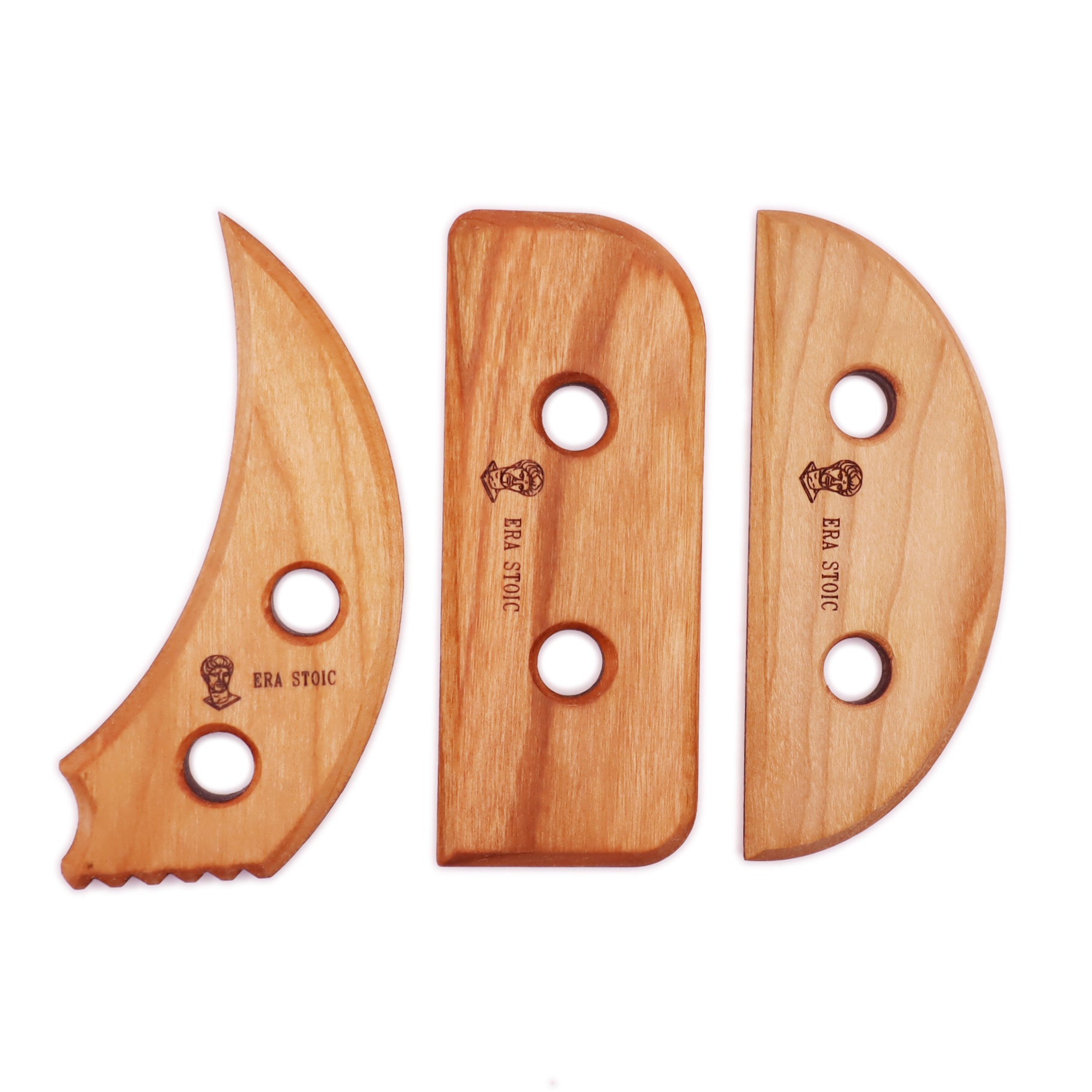 Stoic Clay Tools - Original Handcrafted Wood Ribs for Pottery