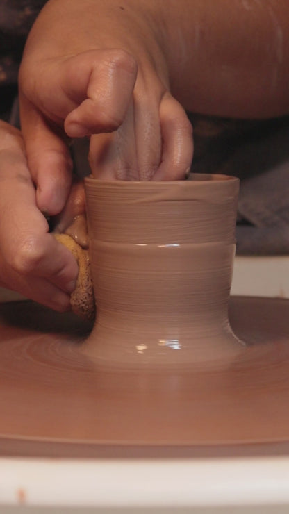 Rigid Metal Rib - Angled Tea Bowl Profile