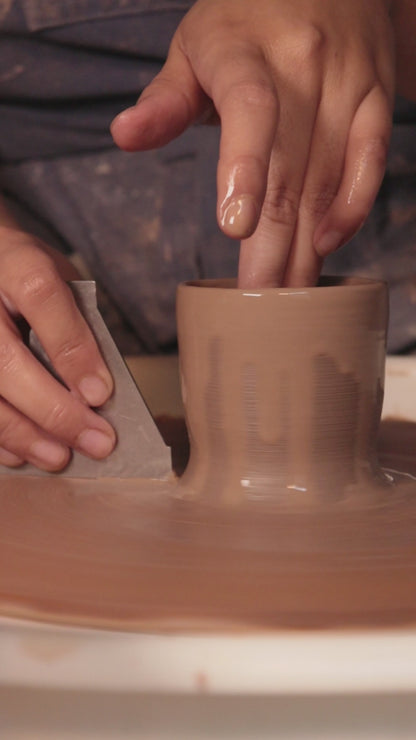 Rigid Metal Rib - Angled Tea Bowl Profile
