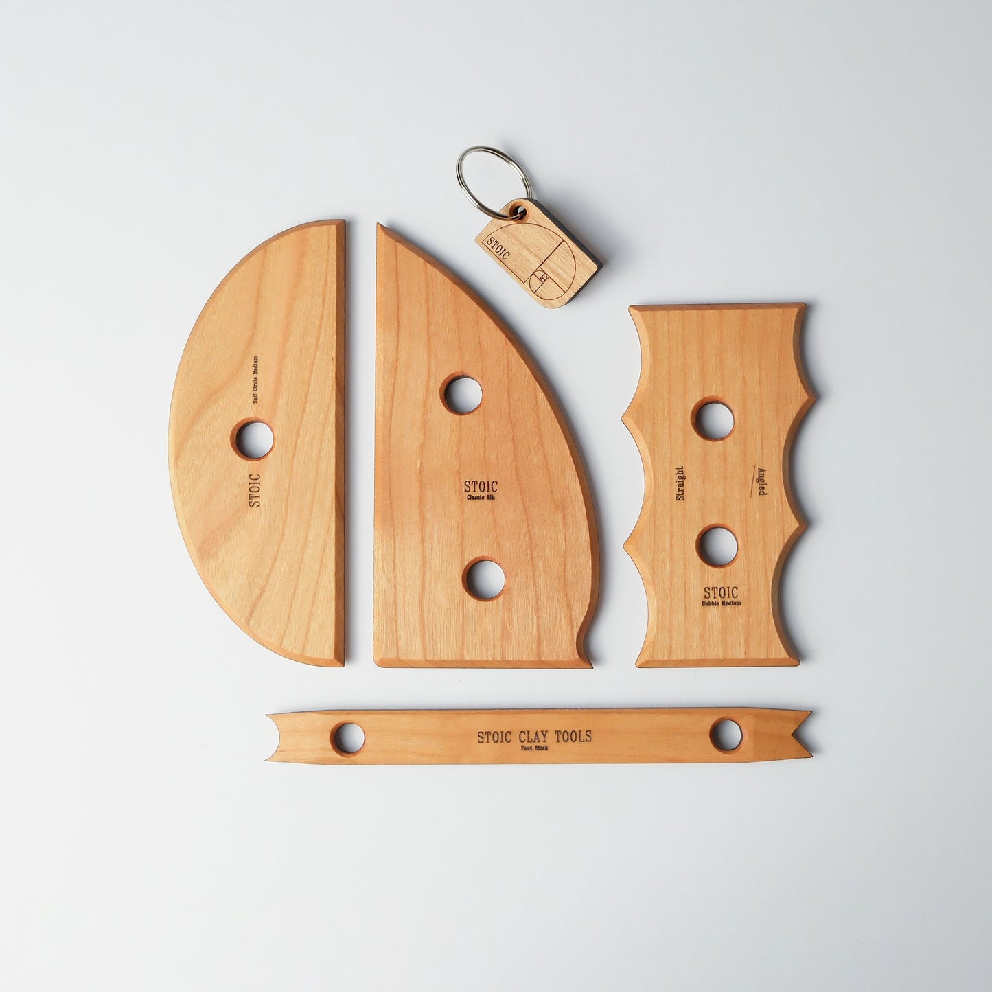 Wood Pottery Tool Gift Set #1