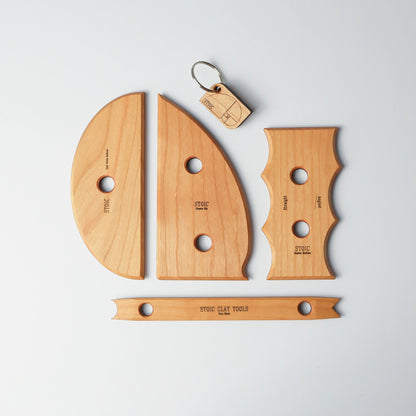 Wood Pottery Tool Gift Set #1
