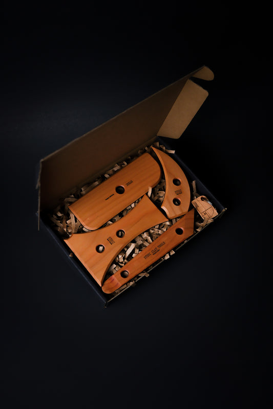 Wood Pottery Tool Gift Set #2