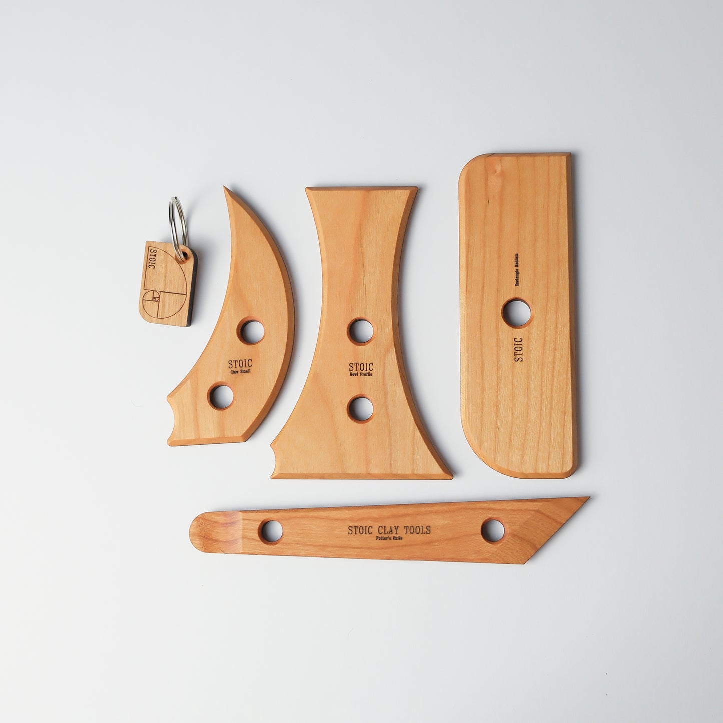 Wood Pottery Tool Gift Set #2