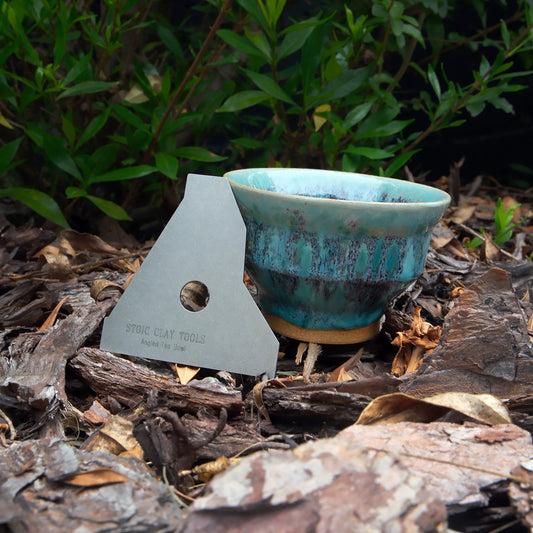 Rigid Metal Rib - Angled Tea Bowl Profile