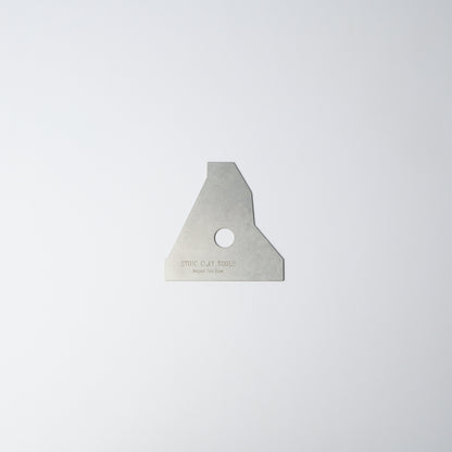 Rigid Metal Rib - Angled Tea Bowl Profile