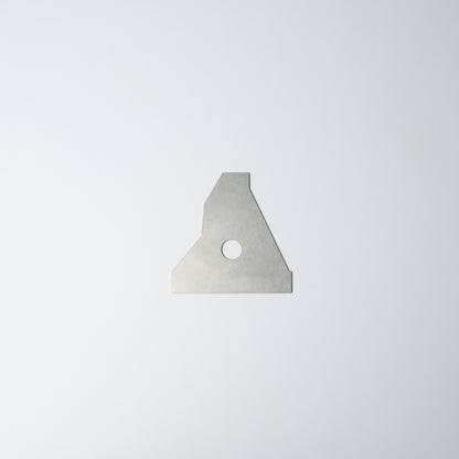 Rigid Metal Rib - Angled Tea Bowl Profile