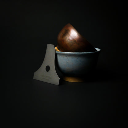 Rigid Metal Rib - Round Tea Bowl Profile